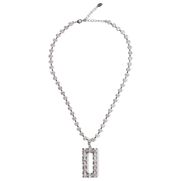 Crystal embellished necklace